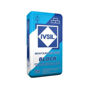 Клей монтажный IVSIL BLOCK