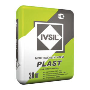 Клей монтажный IVSIL PLAST 30кг