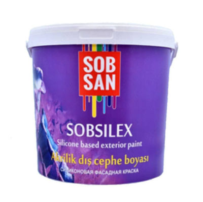 Краска силиконовая фасадная Sobsilex