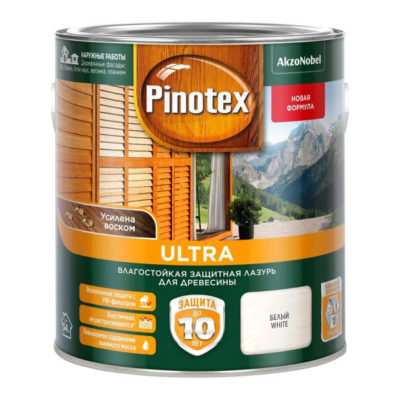 Pinotex Ultra белый 2,7л