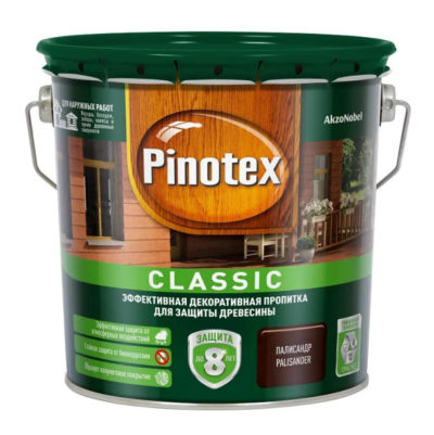 Пропитка Pinotex Classic палисандр 2,7л
