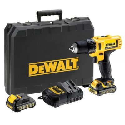 Аккумуляторная дрель DeWalt DCD710C2-KS упаковка