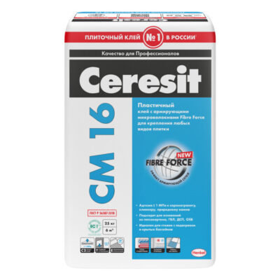 Клей для плитки Ceresit СМ 16